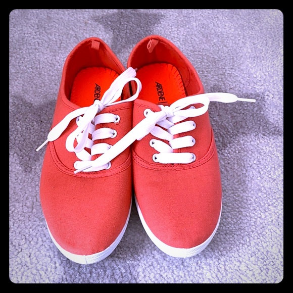 Ardene Shoes - NWOT Ardene coral colour espadrilles